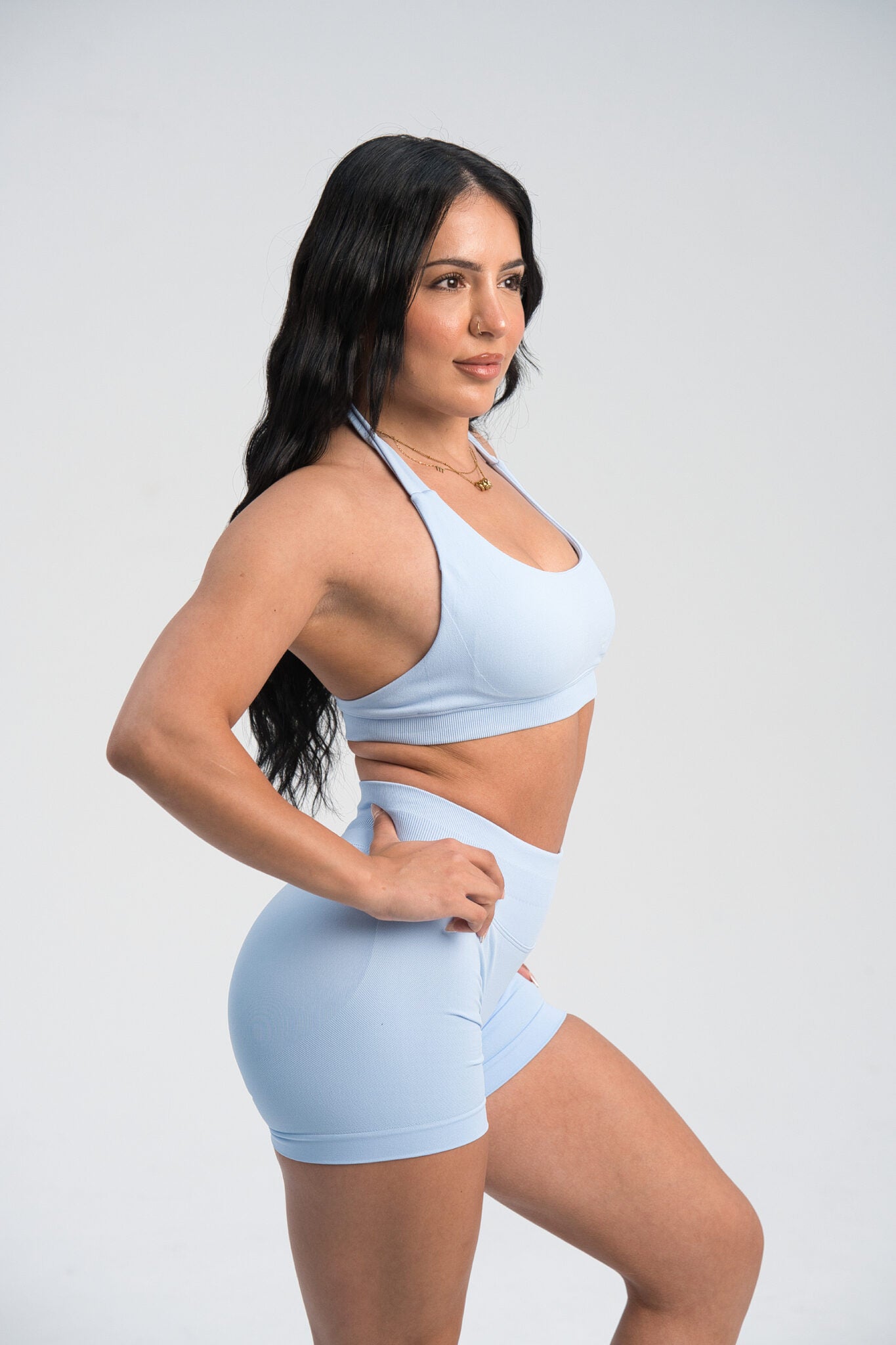 Motion Sculpt Halter Sports Bra