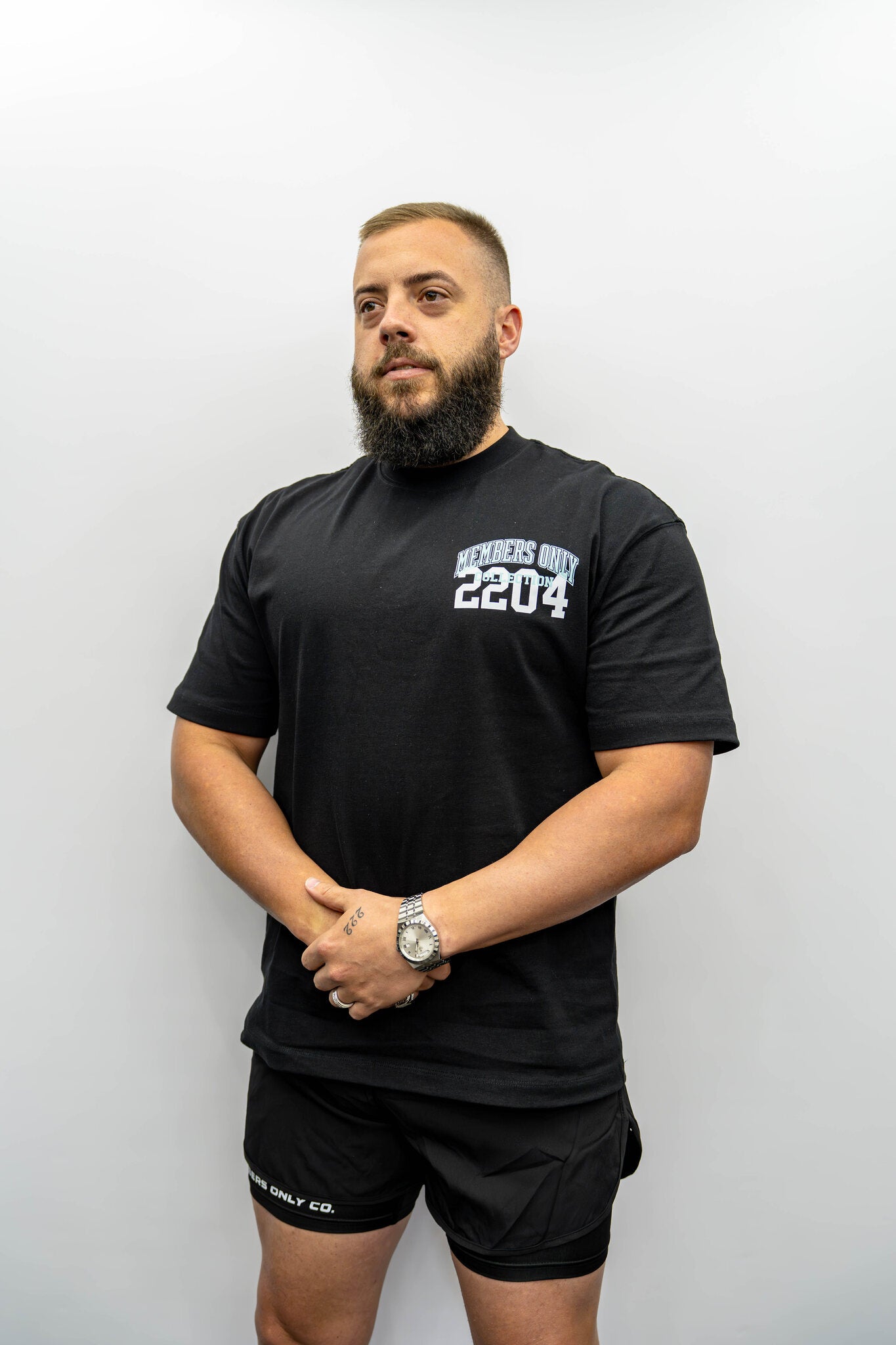 2204 FOUNDERS AREA CODE TEE OVERSIZED
