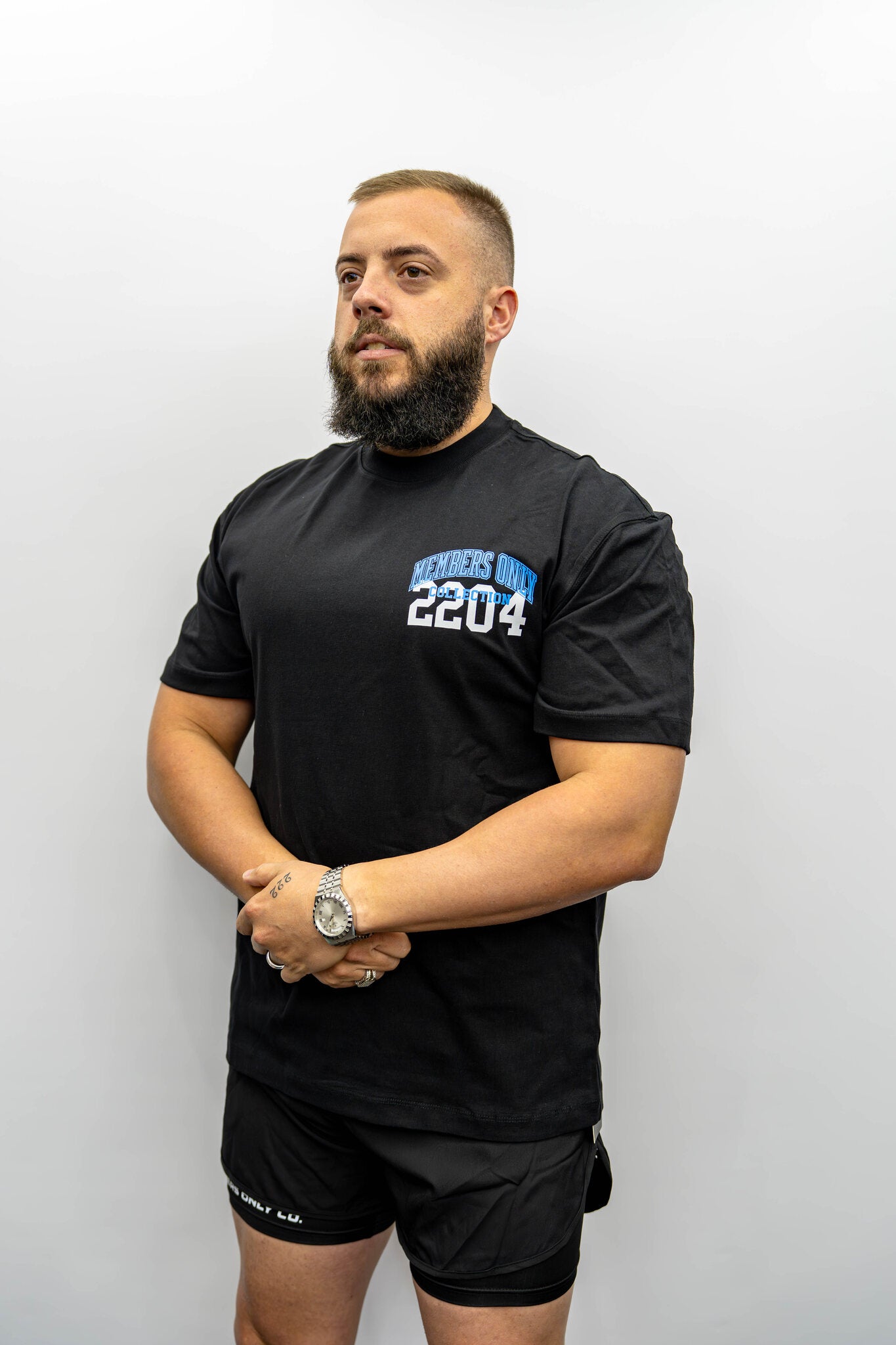 2204 FOUNDERS AREA CODE TEE OVERSIZED