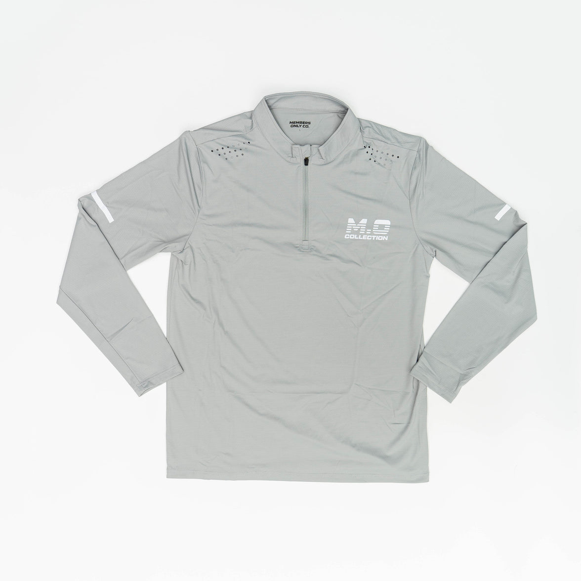 reflective motion core 1/4 zip long sleeve (fitted)