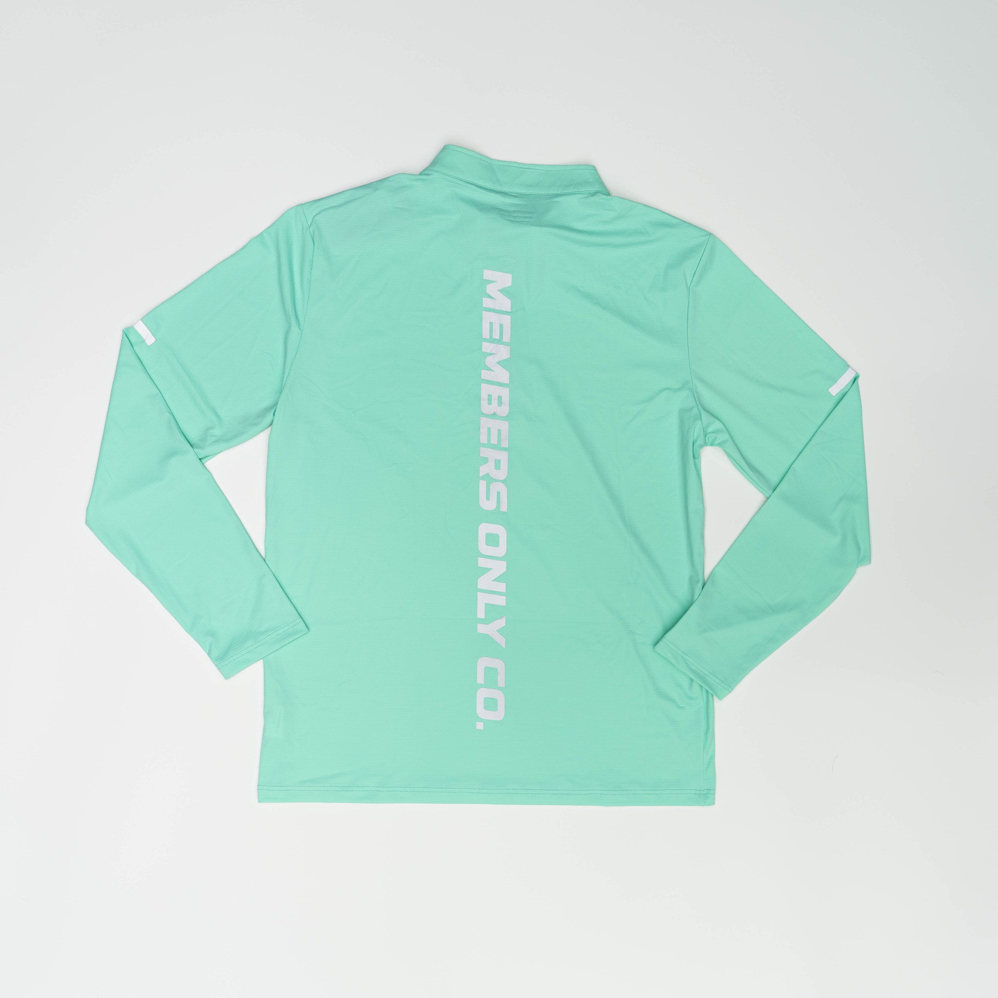 reflective motion core 1/4 zip long sleeve (fitted)