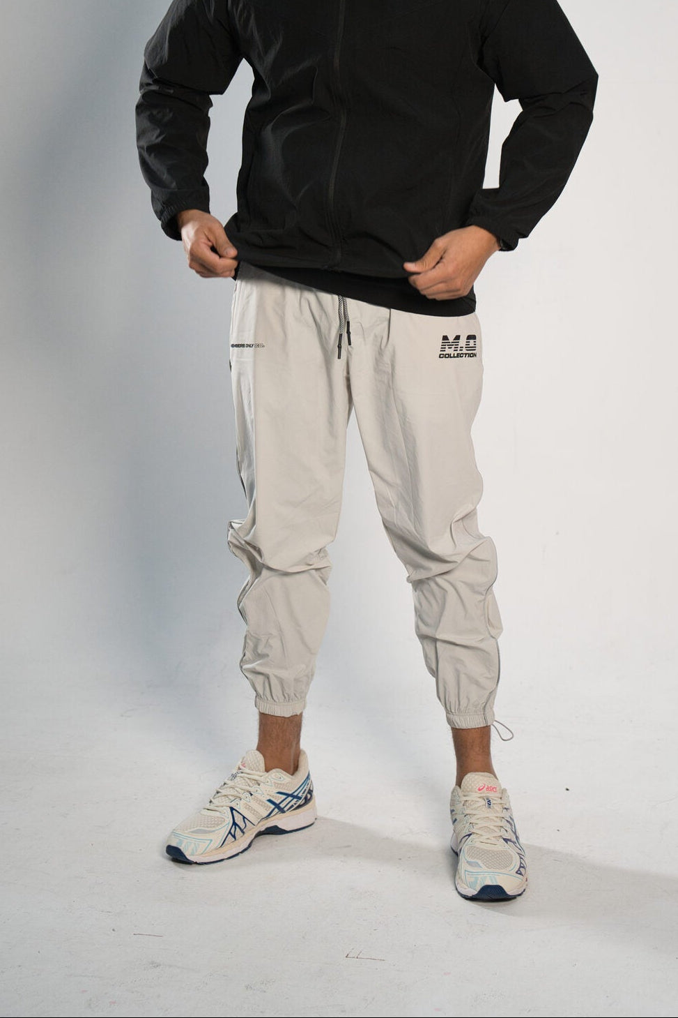 essential motion track pants (cuffed, drawstring)