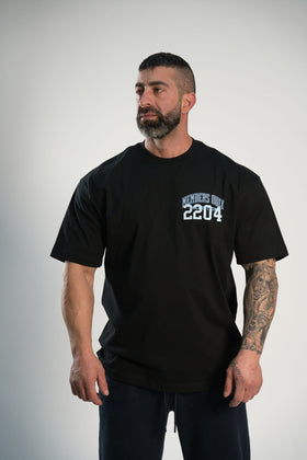 2204 FOUNDERS AREA CODE TEE OVERSIZED