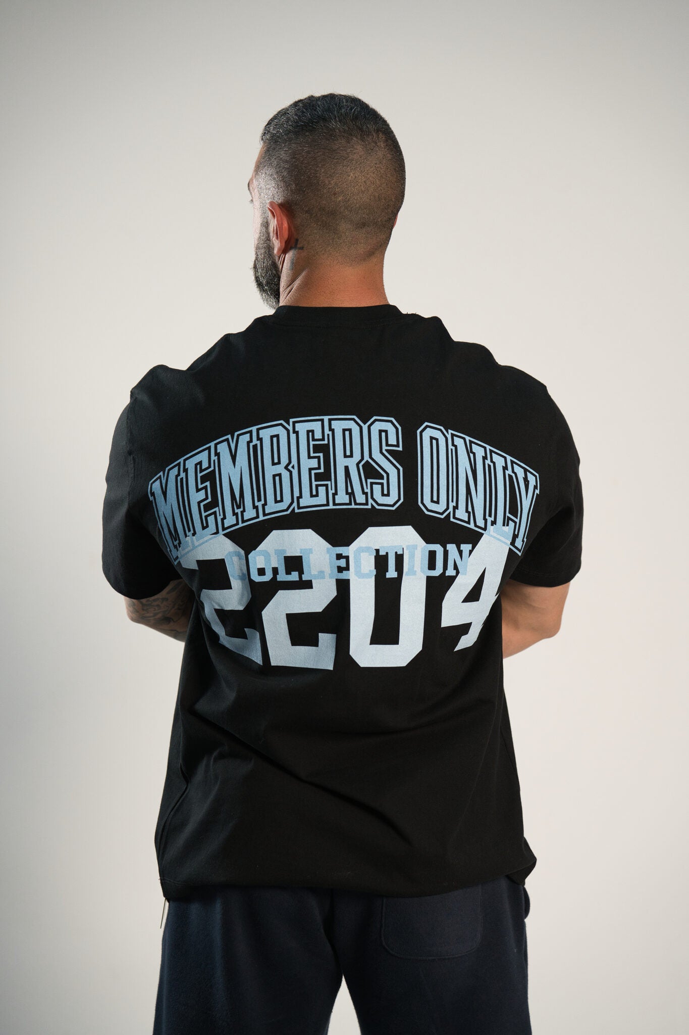 2204 FOUNDERS AREA CODE TEE OVERSIZED