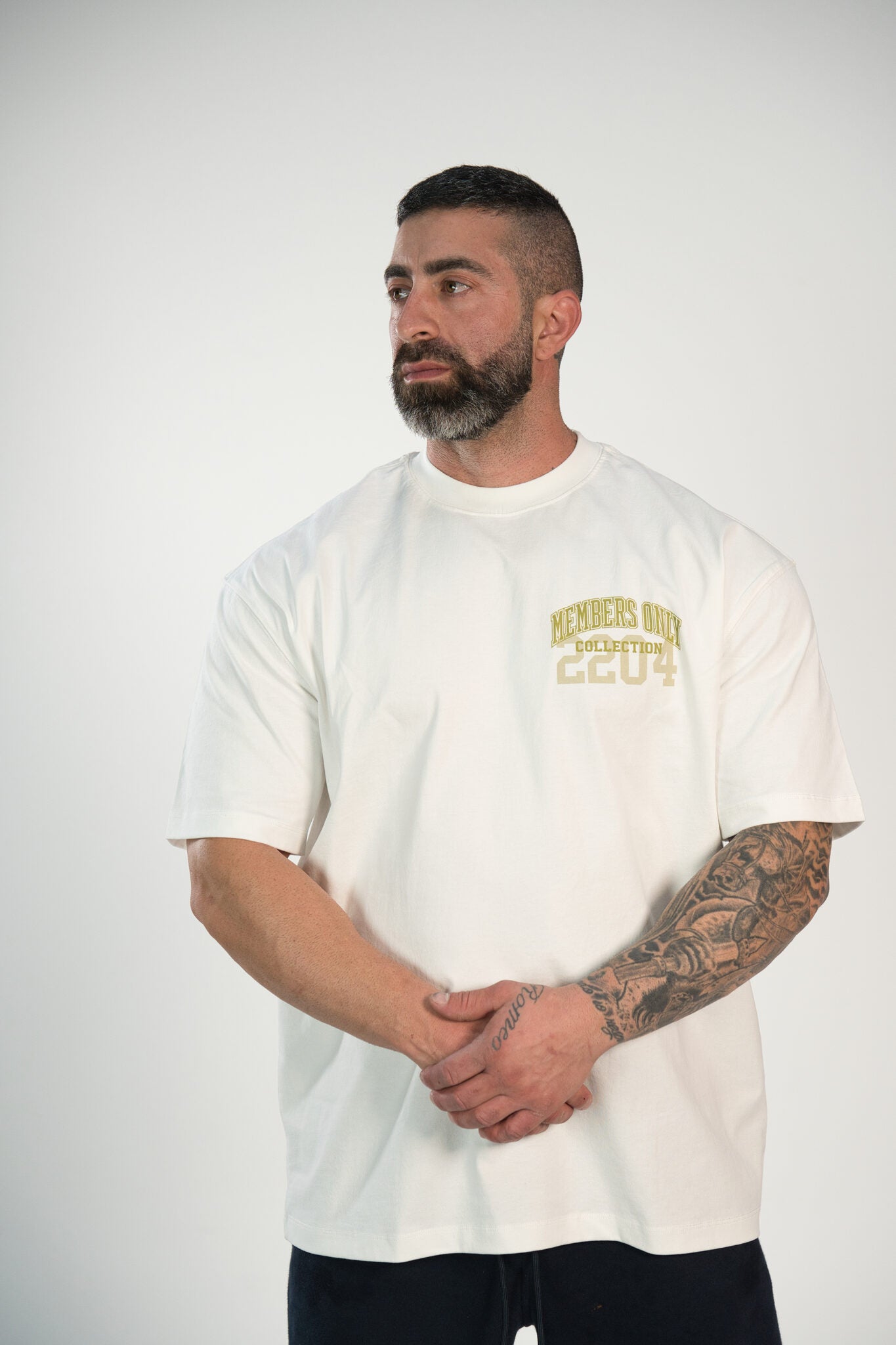2204 FOUNDERS AREA CODE TEE OVERSIZED